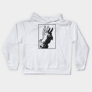 DEVIL IN THE SHADOW Kids Hoodie